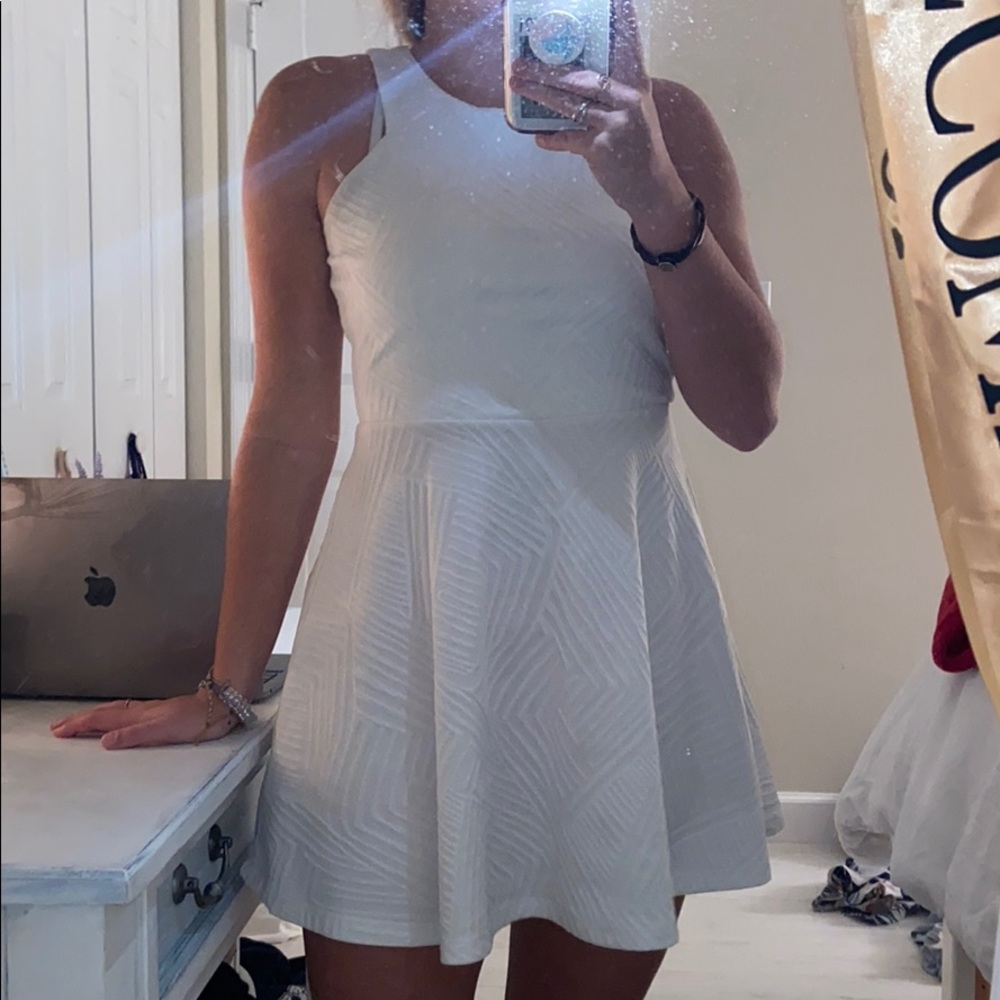 White dress